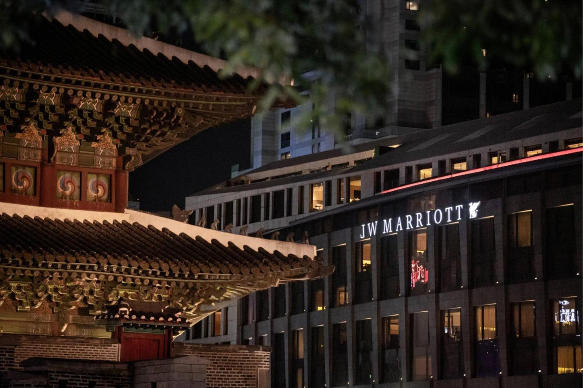 מלון Jw Marriott Dongdaemun Square סיאול מראה חיצוני תמונה